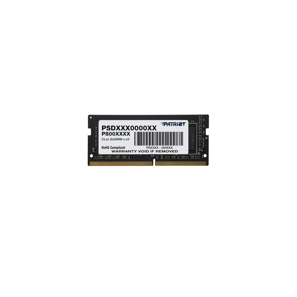 Patriot Memory Signature PSD416G266681S module de mémoire 16 Go 1 x 16 Go DDR4 2666 MHz Patriot Memory Signature PSD416G266681S module de mémoire 16 Go 1 x 16 Go DDR4 2666 MHz