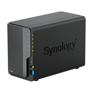 SYNBT046250 Synology DS224+ 2Go NAS 8To (2x 4To) HAT3300, Assemblé et testé avec DSM installé