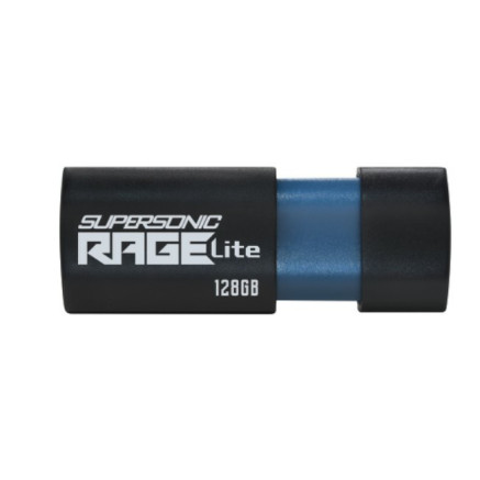 Patriot Memory Supersonic Rage Lite lecteur USB flash 128 Go USB Type-A 3.2 Gen 1 (3.1 Gen 1) Noir, Bleu