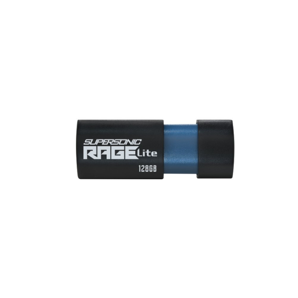 Patriot Memory Supersonic Rage Lite lecteur USB flash 128 Go USB Type-A 3.2 Gen 1 (3.1 Gen 1) Noir, Bleu Patriot Memory Supersonic Rage Lite lecteur USB flash 128 Go USB Type-A 3.2 Gen 1 (3.1 Gen 1) Noir, Bleu