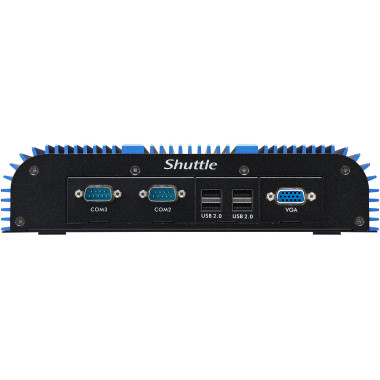 Shuttle Box-PC Industrial System BPCWL02-i5WA Intel® Core™ i5 i5-8365UE 8 Go DDR4-SDRAM 250 Go SSD Windows 10 IoT Enterprise