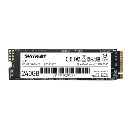 Patriot Memory P310 240 Go M.2 PCI Express 3.0 NVMe