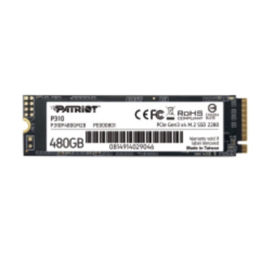 Patriot Memory P310 480 Go M.2 PCI Express 3.0 NVMe