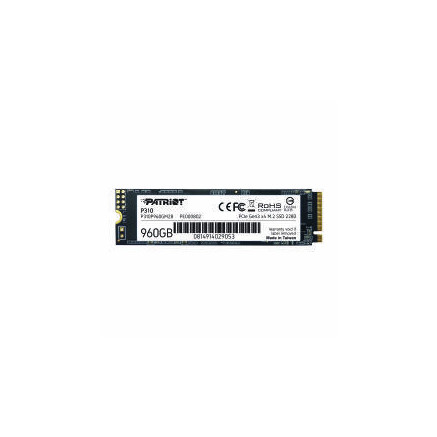 Patriot Memory P310P960GM28 disque SSD 960 Go M.2 PCI Express 4.0 NVMe