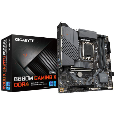 GIGABYTE B660M GAMING X DDR4 carte mère Intel B660 LGA 1700 micro ATX