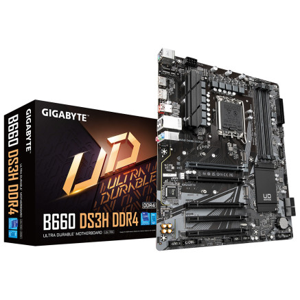 GIGABYTE B660 DS3H DDR4 carte mère Intel B660 LGA 1700 ATX