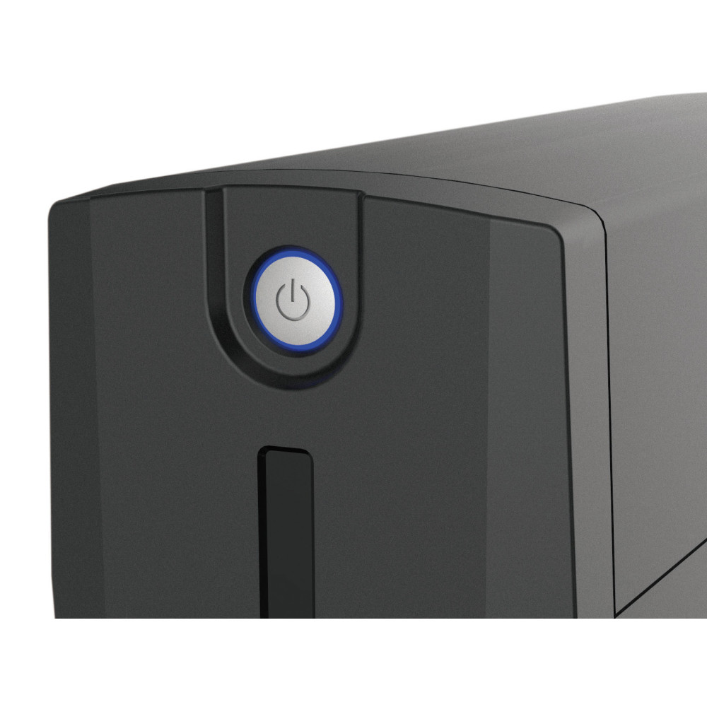 Conceptronic ZEUS01ESP alimentation d'énergie non interruptible Interactivité de ligne 0,65 kVA 360 W 2 sortie(s) CA