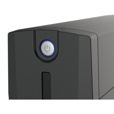 Conceptronic ZEUS01ESP alimentation d'énergie non interruptible Interactivité de ligne 0,65 kVA 360 W 2 sortie(s) CA