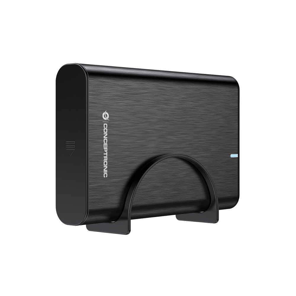 Conceptronic DANTE02B Boîtier de disques de stockage Boîtier disque dur SSD Noir 2.5 3.5"