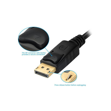 Equip 133441 câble vidéo et adaptateur 0,24 m DisplayPort DVI-D + VGA (D-Sub) + HDMI Noir
