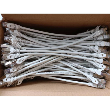 Equip 635513 câble de réseau Blanc 0,25 m Cat6 S FTP (S-STP)