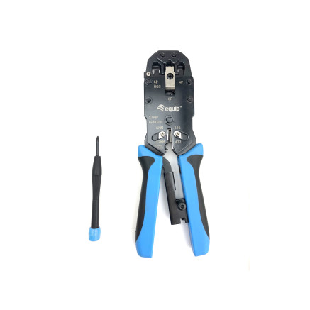 Equip 12940907101 Pince à sertir Noir, Bleu