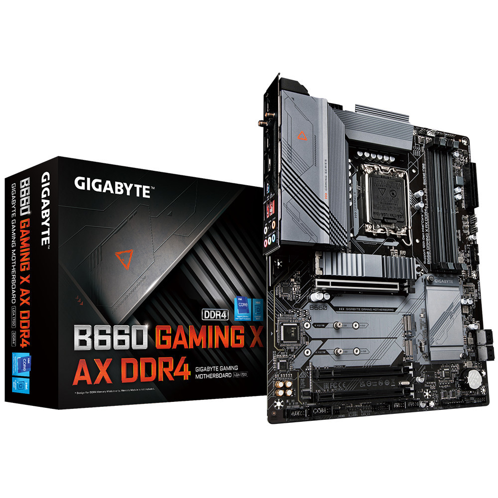 GIGABYTE B660 GAMING X AX DDR4 carte mère Intel B660 LGA 1700 ATX GIGABYTE B660 GAMING X AX DDR4 carte mère Intel B660 LGA 1700 ATX