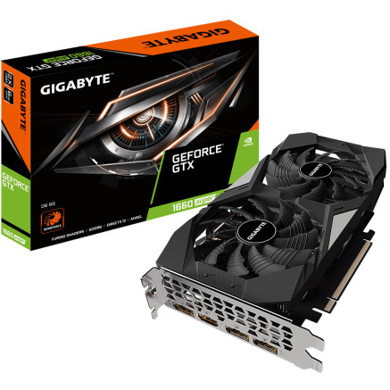 GIGABYTE GV-N166SD6-6GD carte graphique NVIDIA GeForce GTX 1660 SUPER 6 Go GDDR6