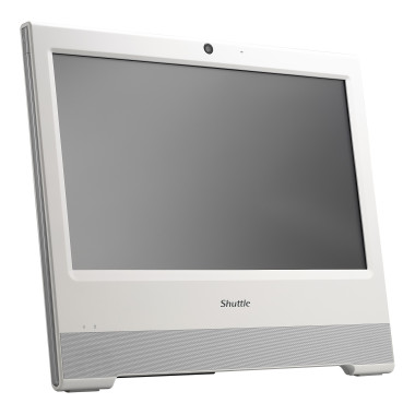 Shuttle XPC All In One PC POS X508 (white) Intel® Celeron® 5205U 39,6 cm (15.6") 1366 x 768 pixels Écran tactile PC All-in-One
