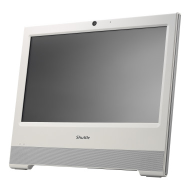 Shuttle XPC All In One PC POS X508 (white) Intel® Celeron® 5205U 39,6 cm (15.6") 1366 x 768 pixels Écran tactile PC All-in-One
