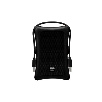 Silicon Power Armor A30 disque dur externe 1 To 2.5" USB Type-A Noir