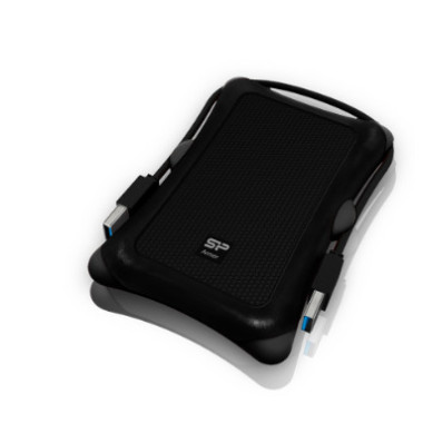 Silicon Power Armor A30 disque dur externe 1 To 2.5" USB Type-A Noir