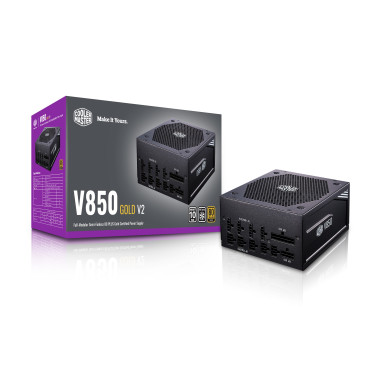 Cooler Master V850 Gold-V2 unité d'alimentation d'énergie 850 W 24-pin ATX ATX Noir