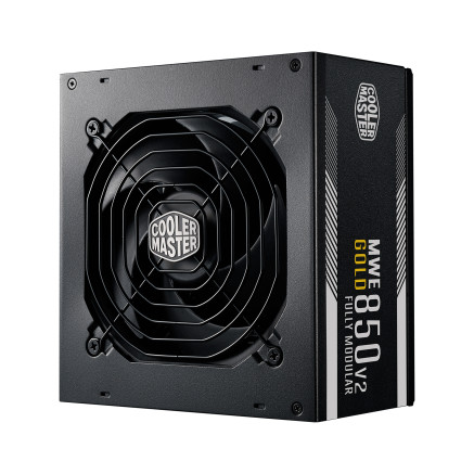 Cooler Master MWE Gold 850 - V2 Full Modular unité d'alimentation d'énergie 850 W 24-pin ATX ATX Noir