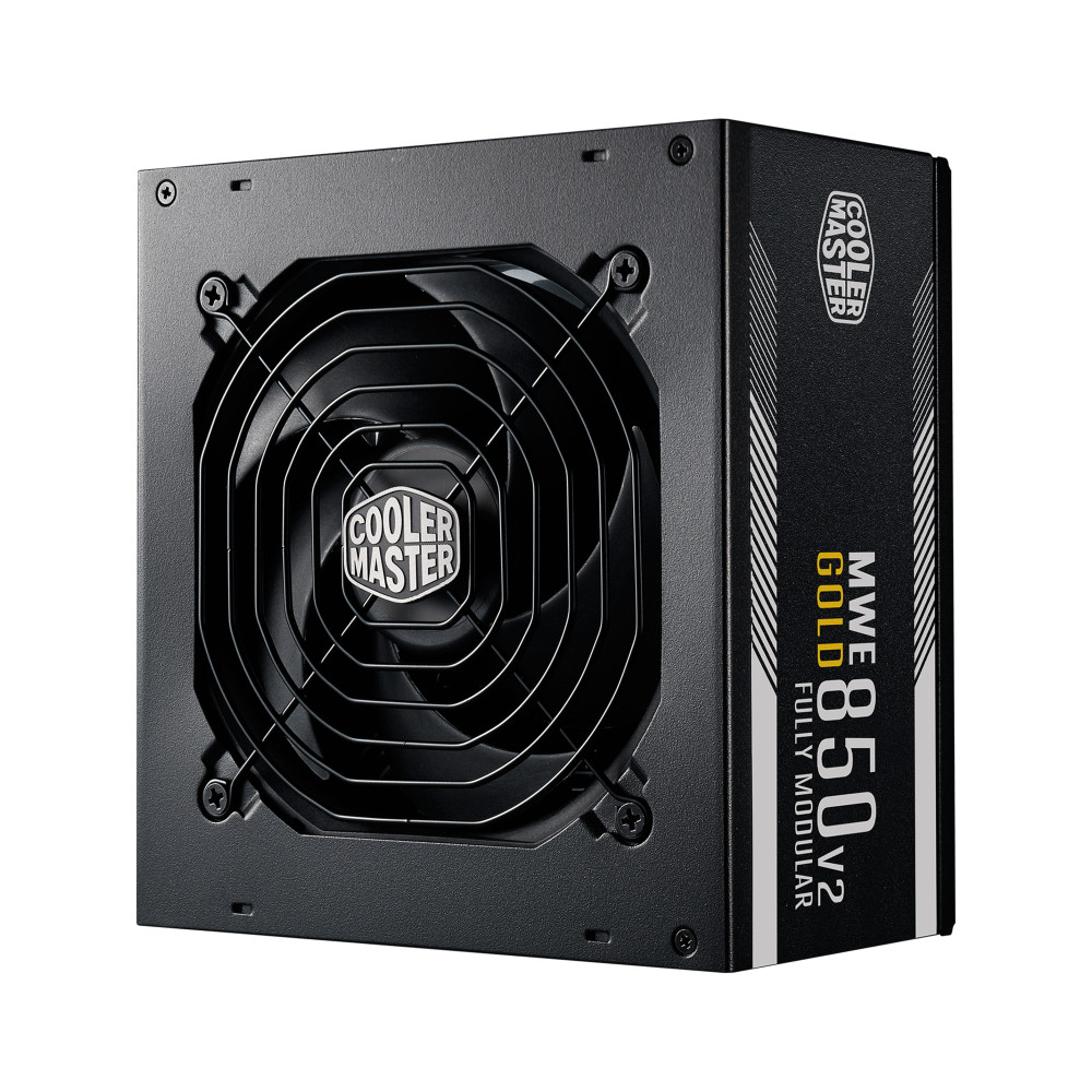Cooler Master MWE Gold 850 - V2 Full Modular unité d'alimentation d'énergie 850 W 24-pin ATX ATX Noir Cooler Master MWE Gold 850 - V2 Full Modular unité d'alimentation d'énergie 850 W 24-pin ATX ATX Noir