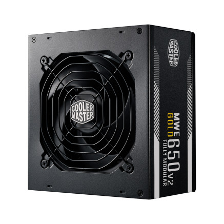 Cooler Master MWE Gold 650 - V2 Full Modular unité d'alimentation d'énergie 650 W 24-pin ATX ATX Noir