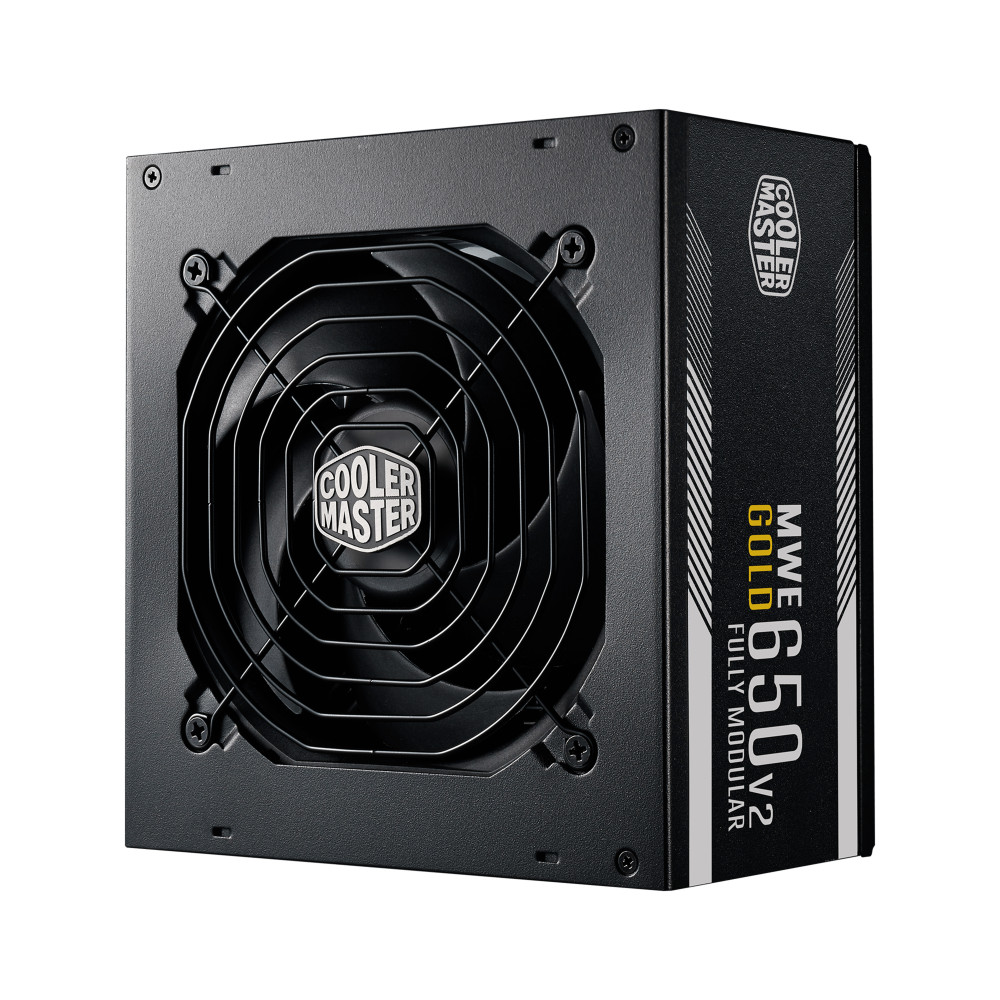 Cooler Master MWE Gold 650 - V2 Full Modular unité d'alimentation d'énergie 650 W 24-pin ATX ATX Noir Cooler Master MWE Gold 650 - V2 Full Modular unité d'alimentation d'énergie 650 W 24-pin ATX ATX Noir