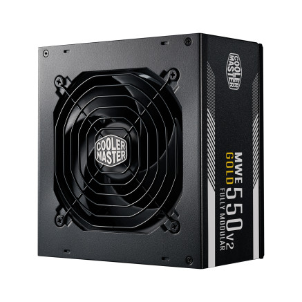Cooler Master MWE Gold 550 - V2 Full Modular unité d'alimentation d'énergie 550 W 24-pin ATX ATX Noir