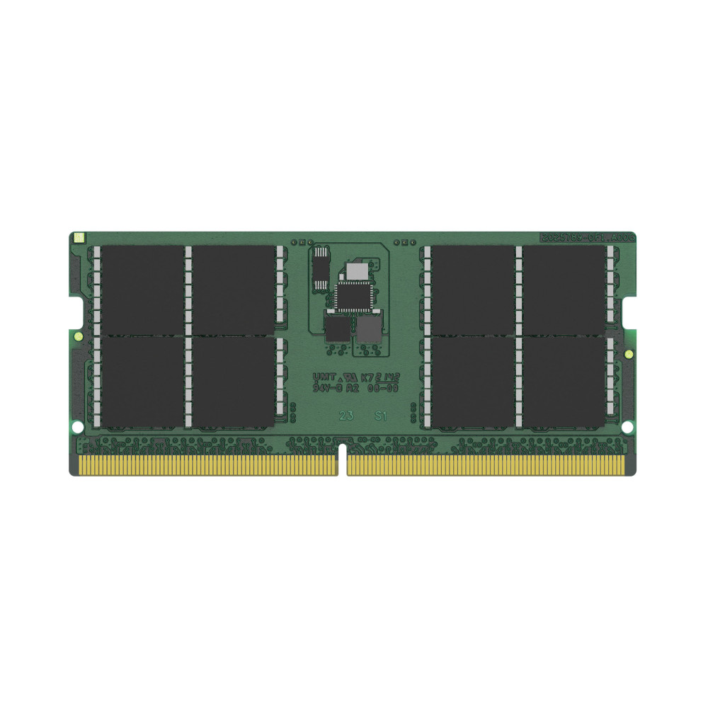 Kingston Technology ValueRAM KVR56S46BD8-32 module de mémoire 32 Go 1 x 32 Go DDR5 5600 MHz Kingston Technology ValueRAM KVR56S46BD8-32 module de mémoire 32 Go 1 x 32 Go DDR5 5600 MHz
