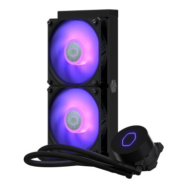 Cooler Master MasterLiquid ML240L V2 RGB Processeur Refroidisseur de liquide tout-en-un 12 cm Noir 1 pièce(s)