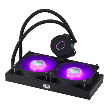 Cooler Master MasterLiquid ML240L V2 RGB Processeur Refroidisseur de liquide tout-en-un 12 cm Noir 1 pièce(s)