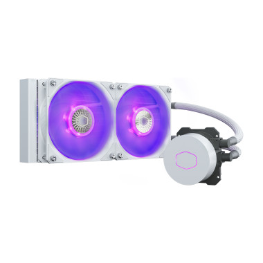 Cooler Master MasterLiquid ML240L V2 RGB White Edition Processeur Refroidisseur de liquide tout-en-un 12 cm Blanc