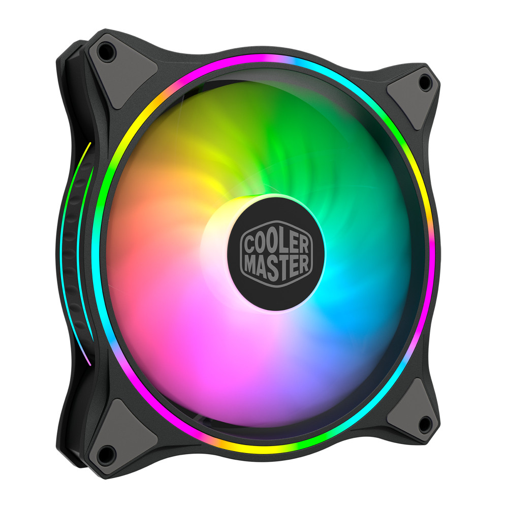 Cooler Master MasterFan MF140 Halo Boitier PC Ventilateur 14 cm Noir 1 pièce(s) Cooler Master MasterFan MF140 Halo Boitier PC Ventilateur 14 cm Noir 1 pièce(s)