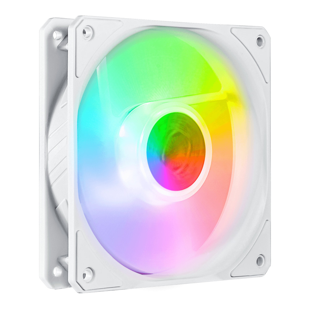 Cooler Master SickleFlow 120 ARGB White Edition 3 In 1 Boitier PC Ventilateur 12 cm Blanc 3 pièce(s)