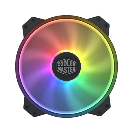 Cooler Master MasterFan MF200R ARGB Boitier PC Ventilateur 20 cm Noir 1 pièce(s)
