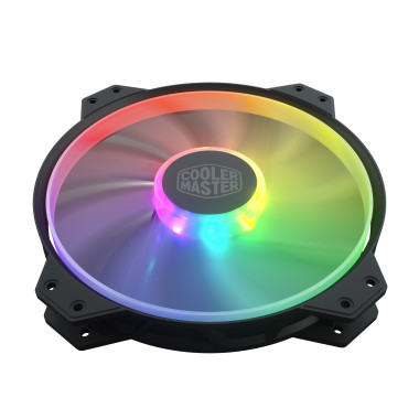 Cooler Master MasterFan MF200R ARGB Boitier PC Ventilateur 20 cm Noir 1 pièce(s)