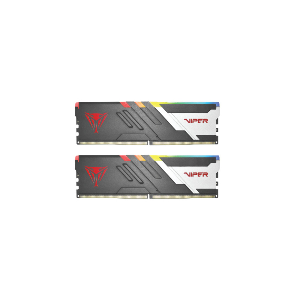 Patriot Memory Viper RGB PVVR532G560C36K module de mémoire 32 Go 2 x 16 Go DDR5 5600 MHz ECC Patriot Memory Viper RGB PVVR532G560C36K module de mémoire 32 Go 2 x 16 Go DDR5 5600 MHz ECC