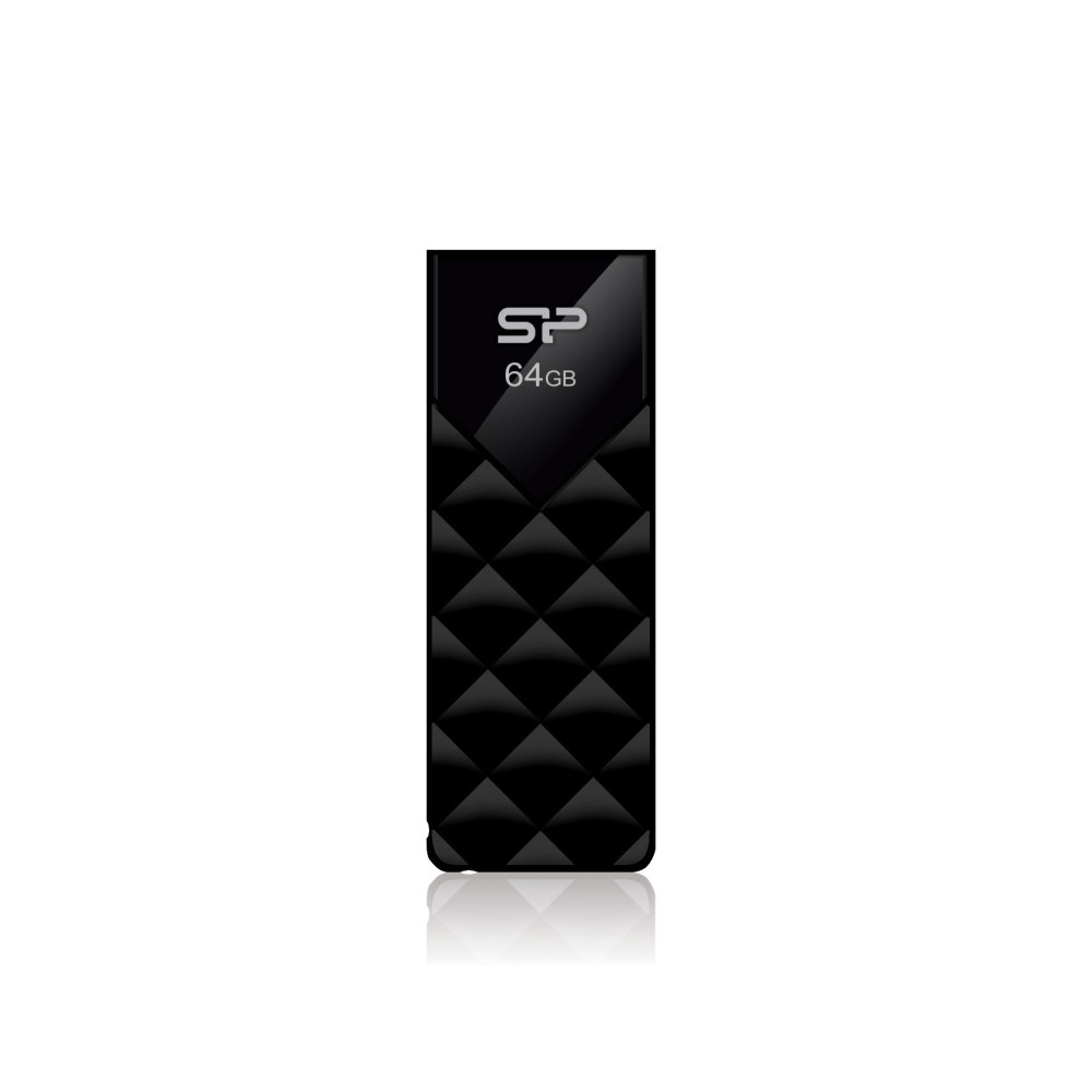 Silicon Power 64GB Ultima U03 lecteur USB flash 64 Go USB Type-A 2.0 Noir Silicon Power 64GB Ultima U03 lecteur USB flash 64 Go USB Type-A 2.0 Noir