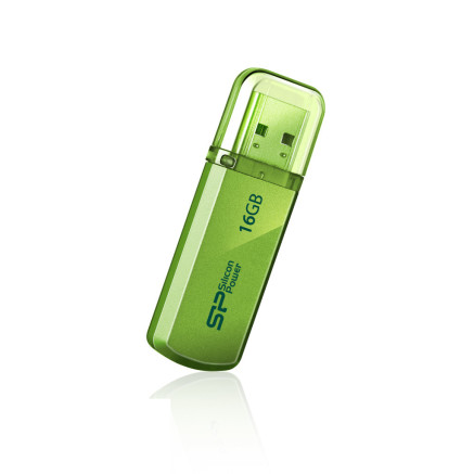 Silicon Power Helios 101 lecteur USB flash 16 Go USB Type-A 2.0 Vert