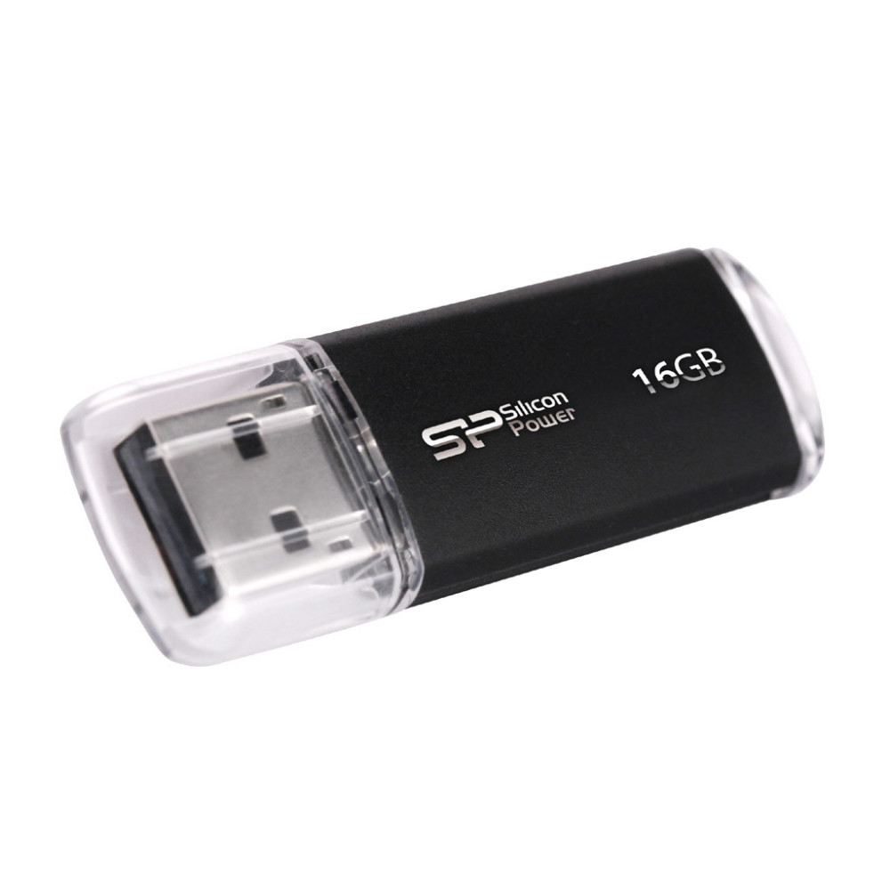 Silicon Power Ultima Ⅱ lecteur USB flash 16 Go USB Type-A 2.0 Noir