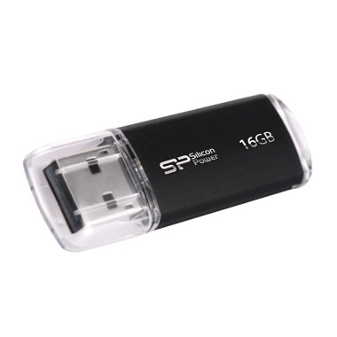 Silicon Power Ultima Ⅱ lecteur USB flash 16 Go USB Type-A 2.0 Noir