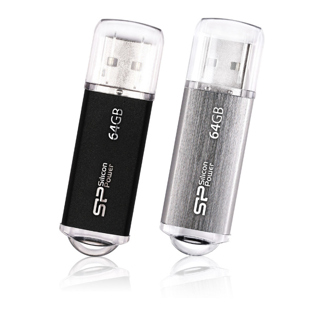 Silicon Power Ultima II-I 64GB lecteur USB flash 64 Go USB Type-A 2.0 Noir