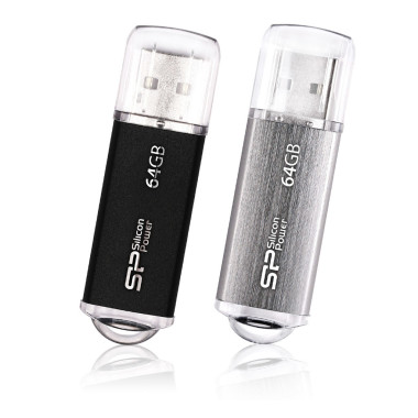 Silicon Power Ultima II-I 64GB lecteur USB flash 64 Go USB Type-A 2.0 Noir