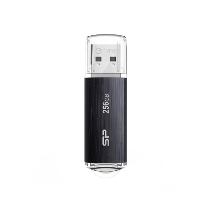 Silicon Power Blaze B02 lecteur USB flash 256 Go USB Type-A 3.2 Gen 1 (3.1 Gen 1) Noir