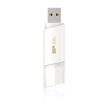 Silicon Power Blaze U06 64GB lecteur USB flash 64 Go USB Type-A 3.2 Gen 1 (3.1 Gen 1) Blanc