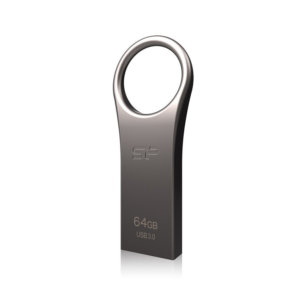 Silicon Power Jewel J80 lecteur USB flash 64 Go USB Type-A 3.2 Gen 1 (3.1 Gen 1) Titane Silicon Power Jewel J80 lecteur USB flash 64 Go USB Type-A 3.2 Gen 1 (3.1 Gen 1) Titane
