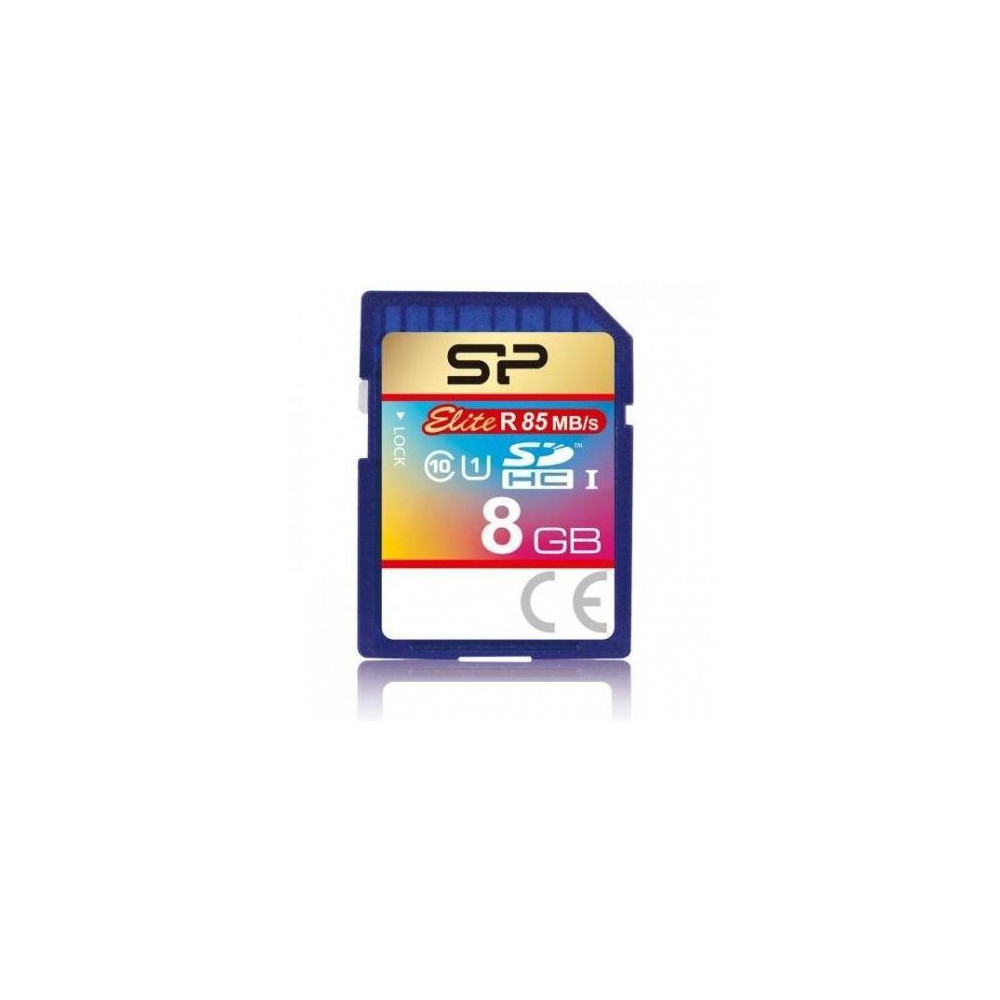 Silicon Power Elite 8 Go SDHC UHS-I Classe 10 Silicon Power Elite 8 Go SDHC UHS-I Classe 10
