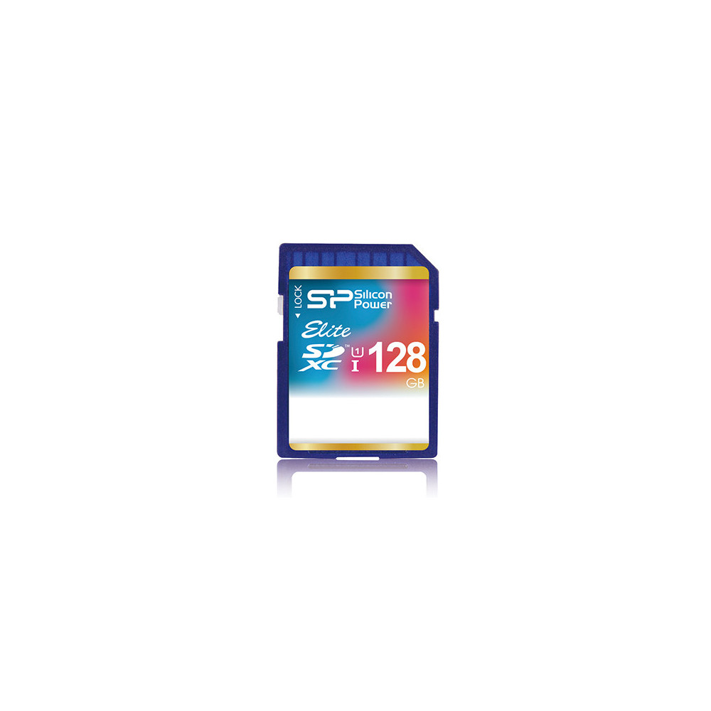 Silicon Power SP128GBSDXAU1V10 mémoire flash 128 Go SDXC Silicon Power SP128GBSDXAU1V10 mémoire flash 128 Go SDXC
