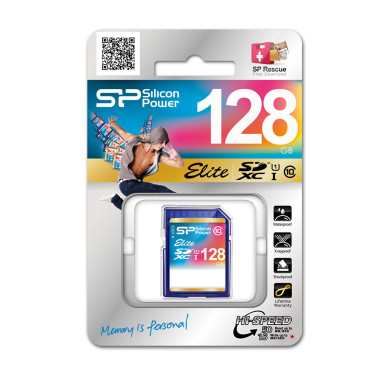 Silicon Power SP128GBSDXAU1V10 mémoire flash 128 Go SDXC