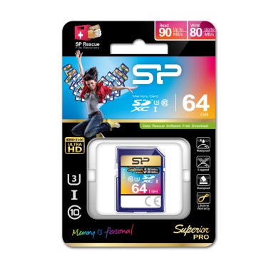 Silicon Power SDXC 64GB 64 Go